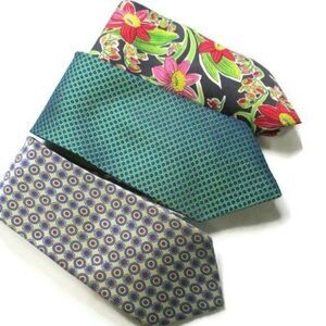 Guy Laroche Silk Neck Tie Lot